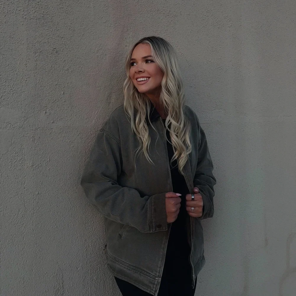 Women's Olive Green Jacket barn new - Picture 1 of 4